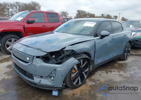 2024 Polestar 2 Long Range Dual Motor Performance Plus z USA, uszkodzony, nr VIN YSMFG3KA1RL228991